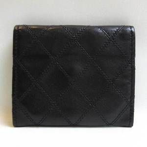 Chanel Wallet Purse Bicolore Case Coin Black